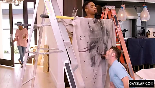 Massive Black Cock Takes Control in Steamy Interracial Gay Session – Pure Heat Inside