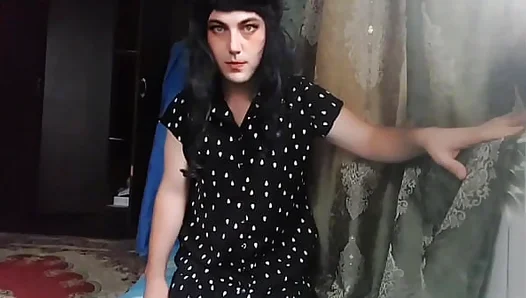 Femboy Teases Camera With Sensual Twists Flirty Charm – 18+