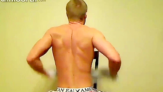 Toned Tan Stud Jerks Off His Rock-Hard Thick Veiny Dick – All-Natural Muscle Crave
