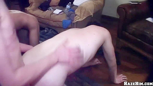 Fiery redhead dominates young recruits in steamy bareback session – NaughtyHaze 18+