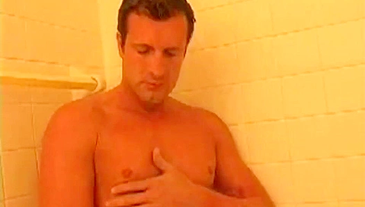 Chad Moans Loudly as He JERKS OFF His Rock-Hard Thick Cock – Hot Older Hotties 18+