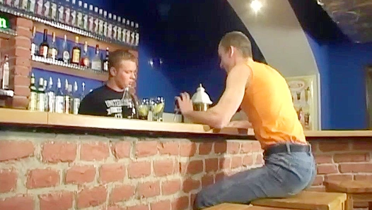 Dragos Lazo Gets Horny at the Bar — Hot Gay Hookup Action – GayLifeNetwork