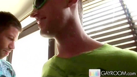Filling Camerons Tight Ass Until He Pleads for More – GayXXX