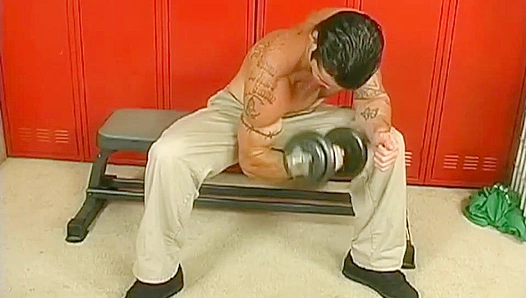 Chase Moaning Loud While Fucking Himself, Spreading Those Hairy Cheeks — HotDudesOver30