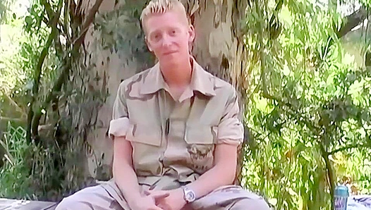 Soldiers Secret Solo Session: Rough Uniform Jerk Off Fantasy – TinyGays 18+