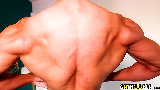 Devin Cold Flexes Hot Muscles Then Takes Massive Cock Deep – GayHoopla
