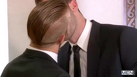 Hardcore Passion in the Boardroom: Suits Come Off When Desires Ignite – GayOfficeX 18+