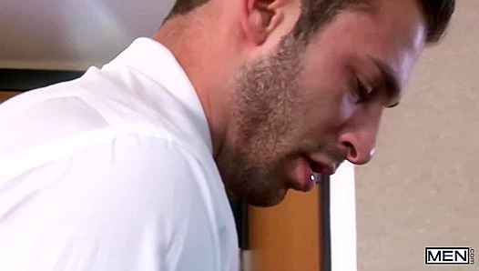 Hardcore Passion in the Boardroom: Suits Come Off When Desires Ignite – GayOfficeX 18+