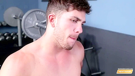 Ripped Stud Claims His Hungry Neighbor — Raw Power Muscular Domination Unleashed – 18+
