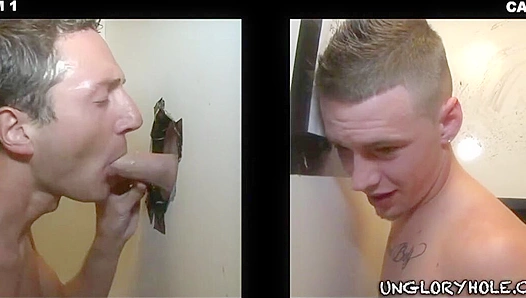 Curious Jock Discovers Bliss at a Sizzling Gloryhole — Steaming Gay Fun