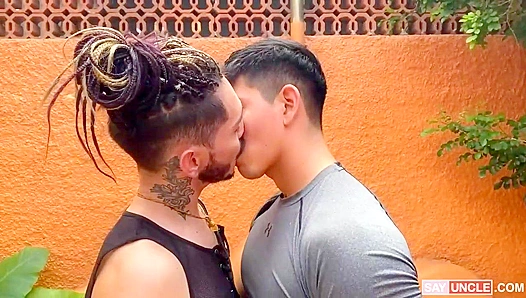 Passionate Latino Twinks Fuck Bareback on Sofa – Hot Anal Climax