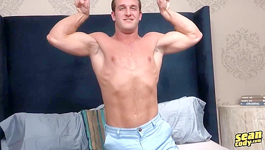 Ripped Muscle Stud Flexes Blasts Huge Load – SeanCody xxx
