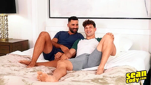 Passionate Deep Connection: Brunette Lovers Clash in Steamy Missionary Encounter –