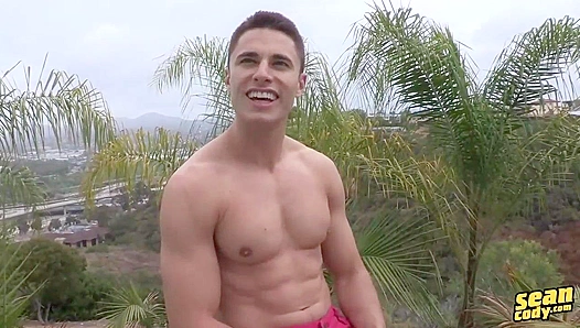 Buff Stud Eden Pumps His Thick Hard-on Live – Exclusive SeanCody