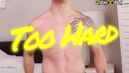Hard Inked Hunks Solo Massage Turns into Hot Masturbating Session – GayPornVault 18+