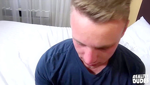 Blond Cutie Takes Huge Load from Horny Straight Stud – First Time Anal Thrilling Ride