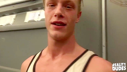 Blonde Cutie Gets Pounded by His Secret Crush – Raw POV Action – GayPornHub 18+