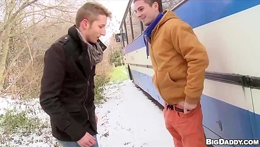 European Twinks Trade Cash for Wild Public Encounters – Full Ride Caught on Camera