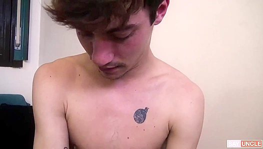 Hairy College Guy Swallows Thick Latin Dick In Intense POV Scene – 18+