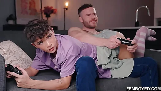 Femboy Sam Takes Hardcore Facefuck in Wild 69 — NaughtyZone 18+