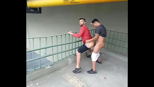 Big Cocks Clash as They Fuck Hard After Catching Each Other Pissing – GayPornHub 18+