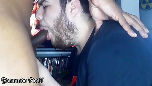 Hairy Young Stud Gets Railed by Two Black Truckers – Double Penetration Action