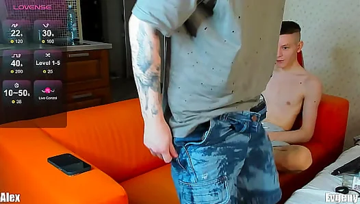 Slender Waist, Massive Load: This Horny Twinks Thick Dick Hangs Low – HungTwinks 18+