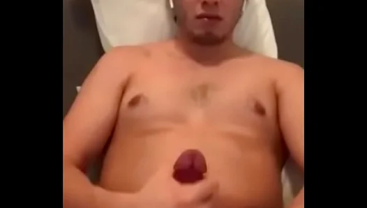 Kyles Huge Hard-On, Explosive Cream Pie — Full Masturbate Show – Free