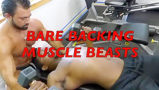 Massive Muscle studs Ride Raw — No Rubber, All Passion – GayXXX 18+