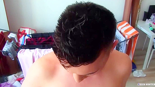 Young Twink Gets Drenched in Cum After Intense POV Fuck – SteamyGayScene 18+