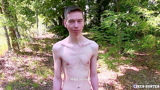 Hung Czech twink gets wild outdoor pounding by lusty local hunter – raw passion unfolds