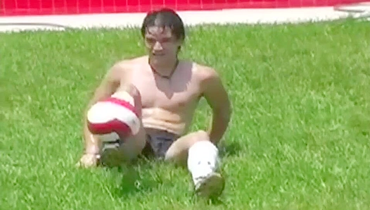 Antonios Fiery Soccer Stamina Fuels Epic Solo Jerk Off Session – 18+
