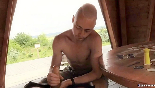 Deep In The Woods: POV Bareback Ride With A Hung Czech Hunter – Amateur Gay Sexo