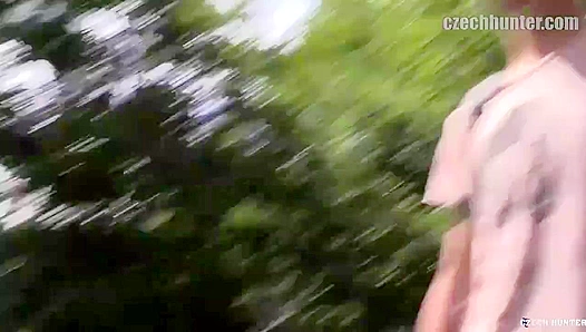 Adorable Czech Cutie Loses Control in Steamy Outdoor POV Encounter – Hot Naked Fun 18+