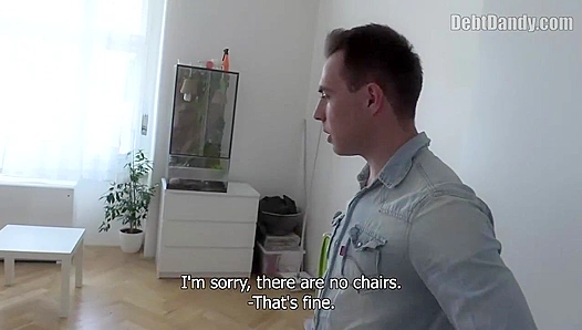 Muscle Stud Gets Dominated by Suit-Wearing Debt Collector – GayPornXXX