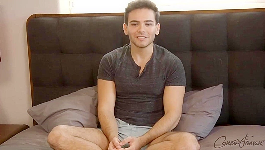 Romans Hot Solo Act: Deep Throating Himself Dry – Steamy Fun by CorbinFish