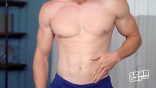 Derick Works His Massive Erect Dick — Hot Solo Muscle Action – SeanCody