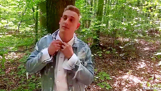 Blonde Czech Stud Takes It Rough Outdoors — Raw POV Anal Ride – XXX Gay