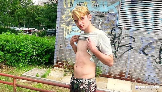 Blonde Czech Twink Dominates Ride — Intense Gay POV Passion 18+