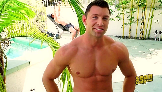 Buff Duos Wild Ride: Shaw Brock Goes Hard Without Lube – SeanCody 18+