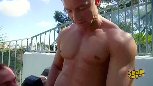 Buff Duos Wild Ride: Shaw Brock Goes Hard Without Lube – SeanCody 18+