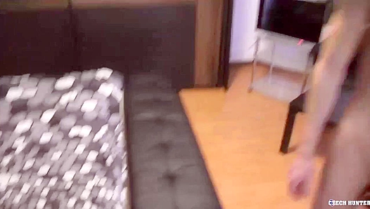 Skinny Czech Twink Gets Ripped by Big Dick — Intense POV Anal Ride