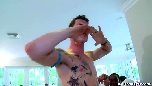 All-Male College Blowout: Steamy Orgy Full of Hard Muscle Thirst – 18+