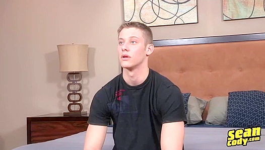 Lean Muscle Bliss: Skinny Dude Blows Load Post-Workout Gym Session – SeanCody