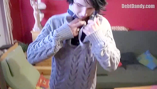 Owe Me Money, Pretty Boy? Pay Up With Your Tight Hole – Long Haired Twink Gets Fucked Deep