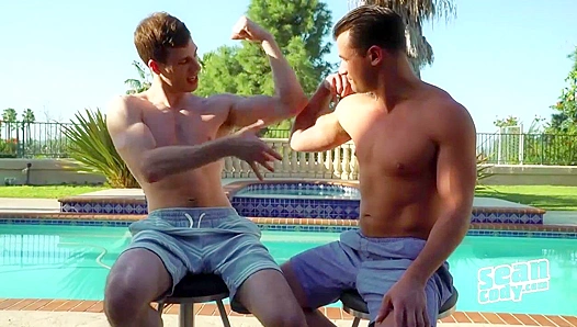 Hairy Twink Rides Cowboy Hard — Malcolm Angelo Goes Wild