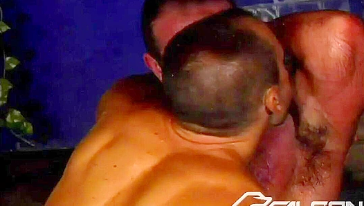 Cole Ryder Jessie Balboa Share a Hot, Slobbery Blowjob Session – TinyGays 18+