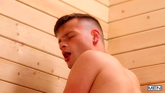 Steamy Sauna Domination: Markus Kage Takes Control Over Ryan Bailey – GayPornHub 18+