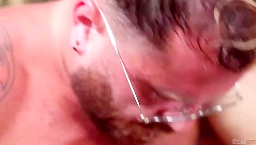 Stepdads Thick Load Pumps Riley Mitchell Full During Steamy Anal Encounter – Forbidden