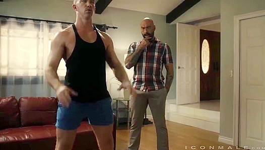 Drew Sebastian Claims Nick Fitts Tight Virgin Ass – Steamy Gay First-Time Anal Encounter
